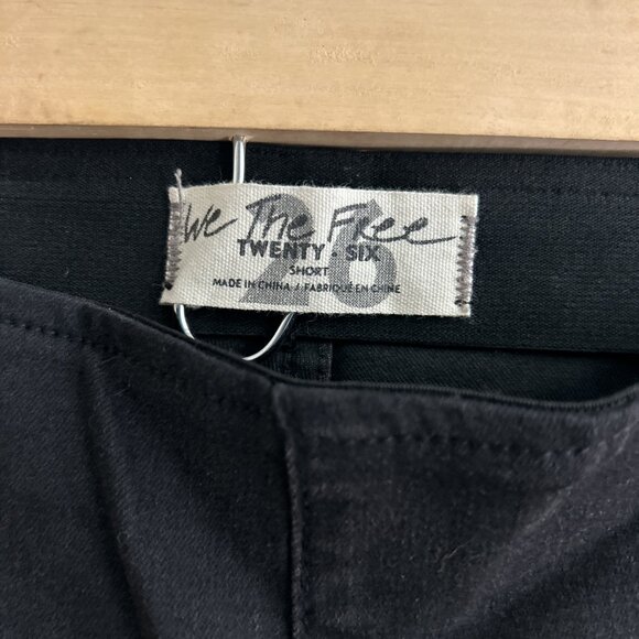 We The Free Penny Pull-On Flare Bell Bottom Jeans in Black SZ 26 - Picture 6 of 8